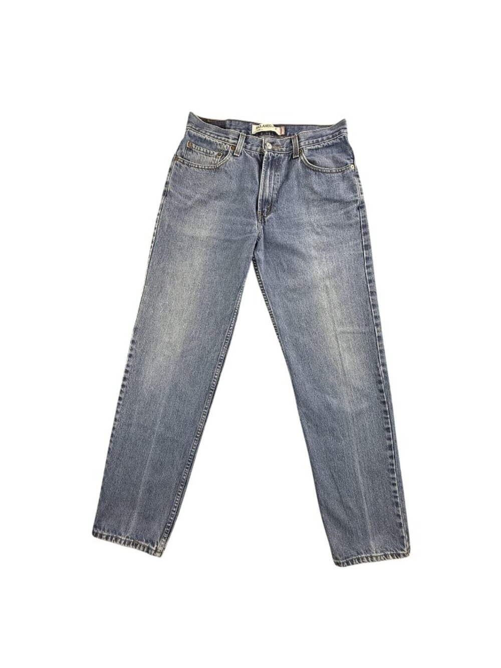 Vintage Levis 550 Jeans Men 33x34 Blue Relaxed Fit Tapered Leg Denim Medium Wash